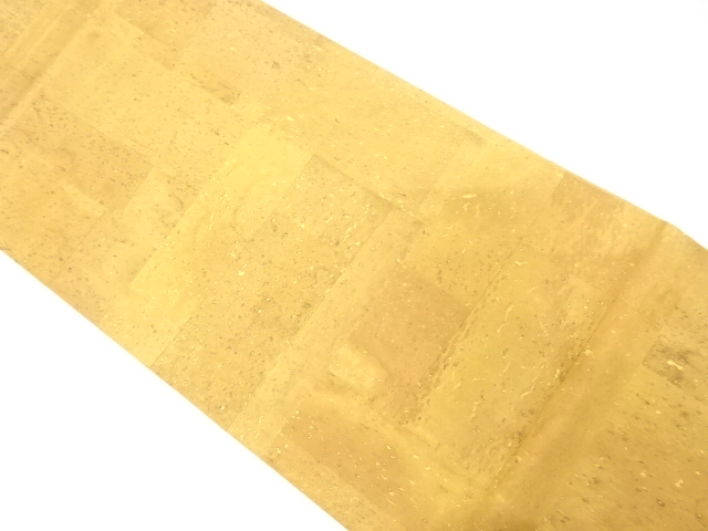 JAPANESE FUKURO OBI / WOVEN GEOMETRIC